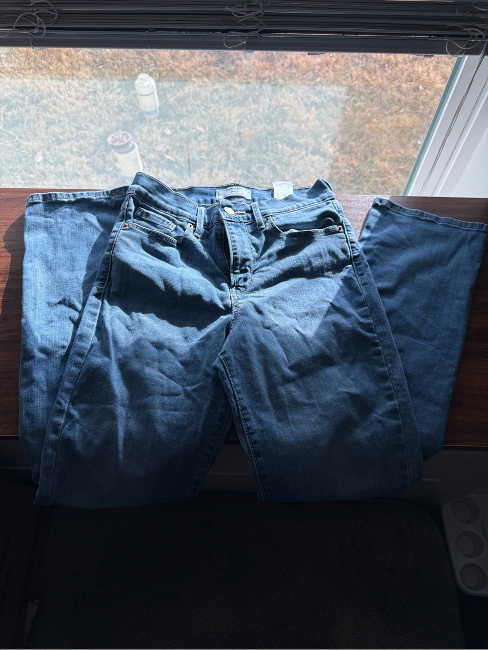 Women’s High Rise Straight Leg Jeans